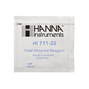 Hanna Hi 711-25 Checker Total Clorine Reagents 25 Pcs