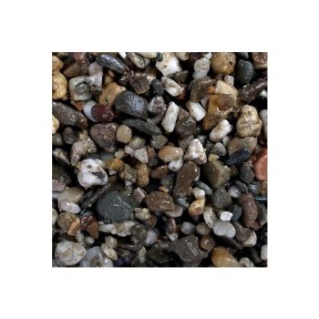 Aqua Della Aquarium gravel dark coarse 3-6mm-2kg
