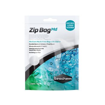 Seachem zip bag 32 cm x 14 cm