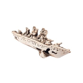 Aqua Nova Battleship Wreck 25x9x7cm