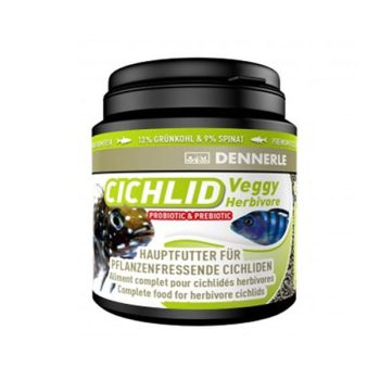 Dennerle Cichlid Veggy, 200 ml tin