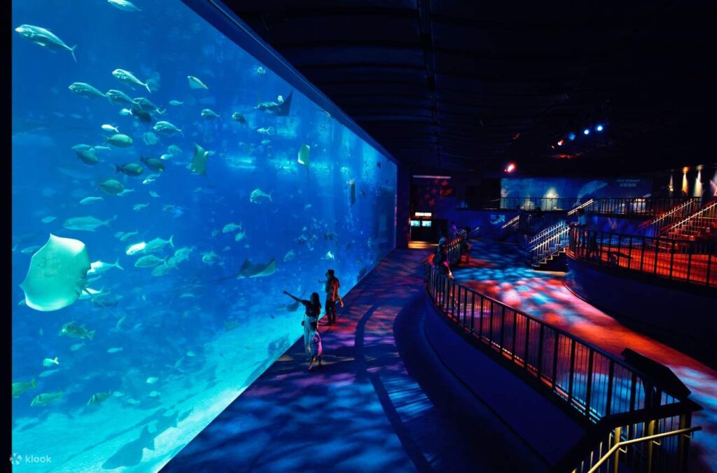 ενυδρείο SEA aquarium Sentosa Singapore