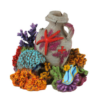 Aqua Della Amphora Coral 13.9 x 11.5 x 12.40 cm