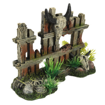 Aqua Della Fence Horns 19.2 x 7.5 x 13.5 cm