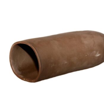 Ceramics Σπηλιά στρογγυλή σκούρο καφέ  XL για pleco