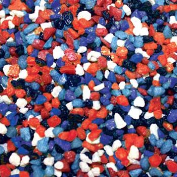 Big Red Mix Deep Blue Stone 1-3mm 2kg