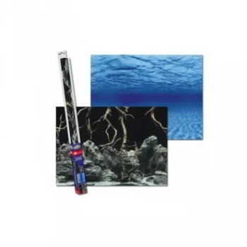 Aqua Nova Aquarium background tree roots/water S 60x30cm
