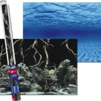 Aqua Nova Aquarium background tree roots/water L 100x50cm