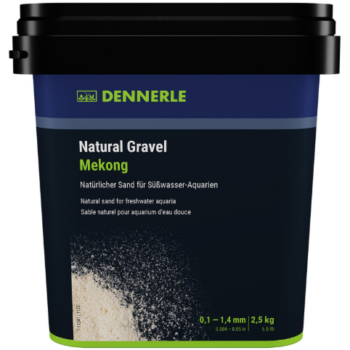Dennerle Natural Gravel Mekong 0.1-1.4mm 2.5kg