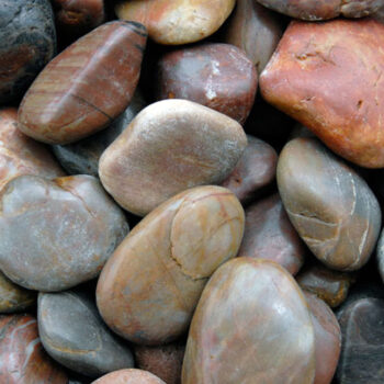 Pebble Shiny red 4-8 cm 1kg