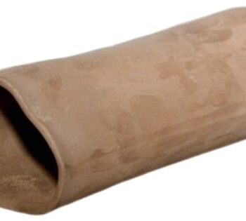 Ceramics Σπηλιά Τριγωνική σκούρο καφέ μεγάλη για pleco 16,5x6x4,5cm