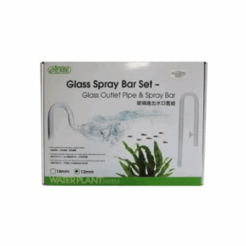 Ista Glass Inflow and Outflow Pipe Set 12mm